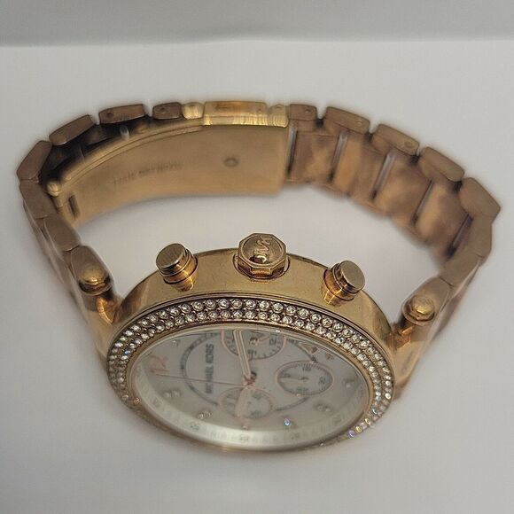 Michael Kors Parker MK5491 Womens Stainless Steel Analog Dial Quartz Watch BC641 - Picture 7 of 10